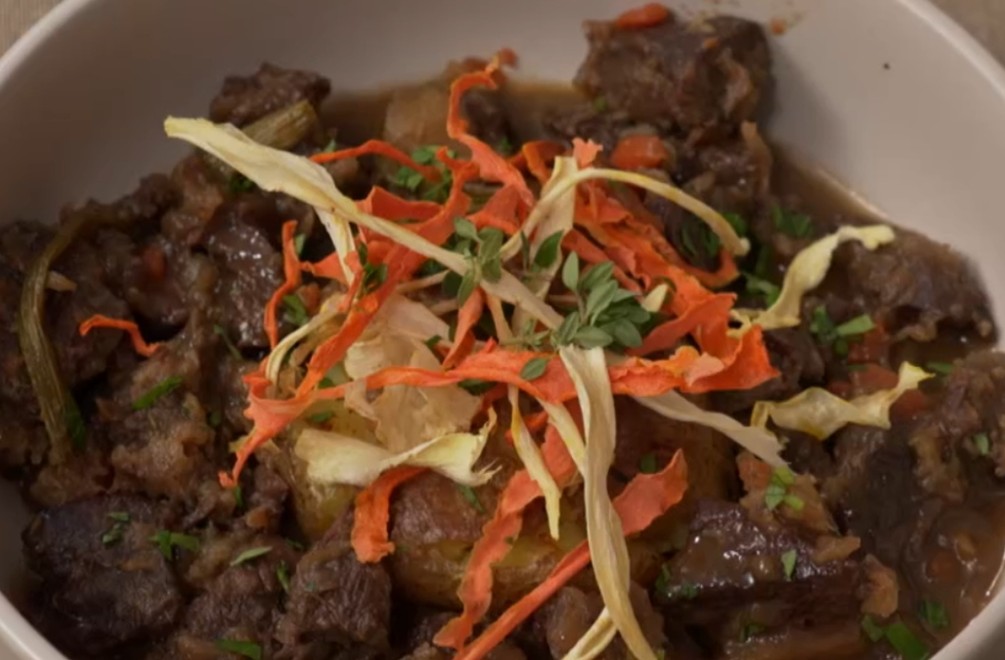 Hlavné jedlo: Carbonnade Flamende