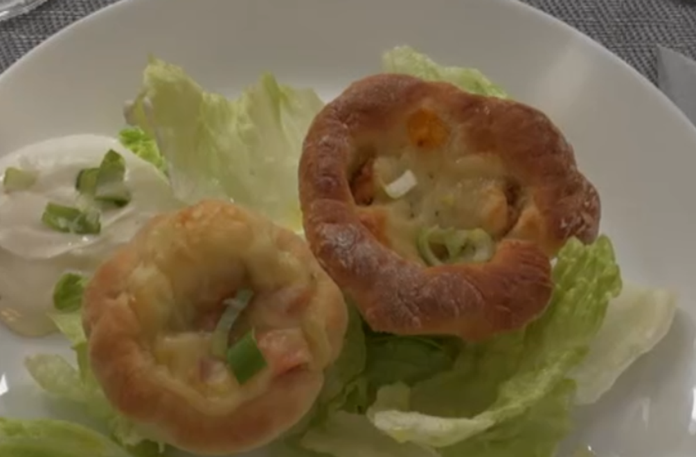 Predjedlo: Zdutý muffin