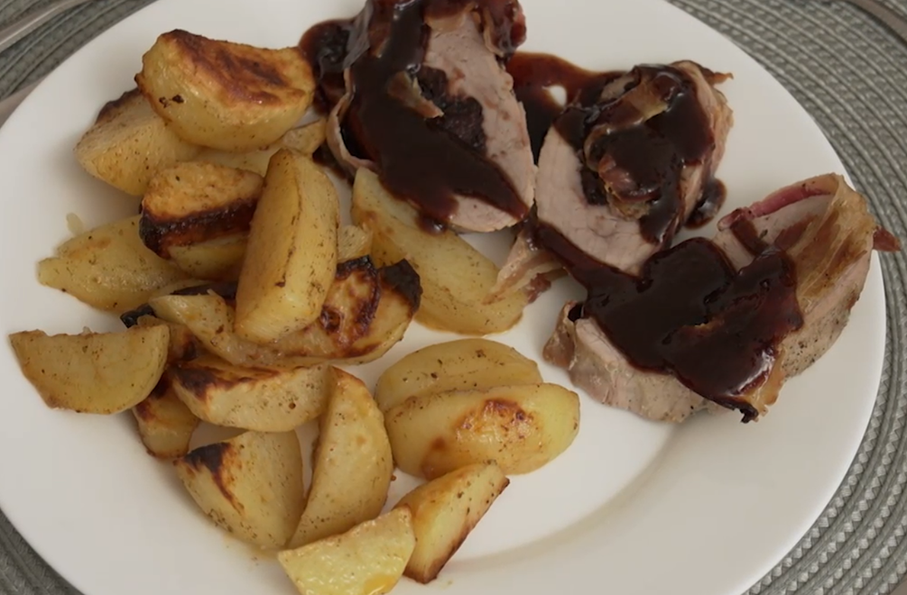 Hlavné jedlo: Bokhále Muja