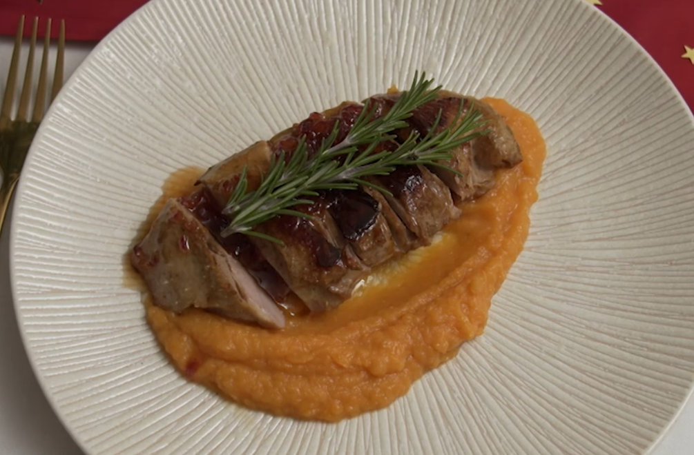 Hlavné jedlo: Oranžová rošáda