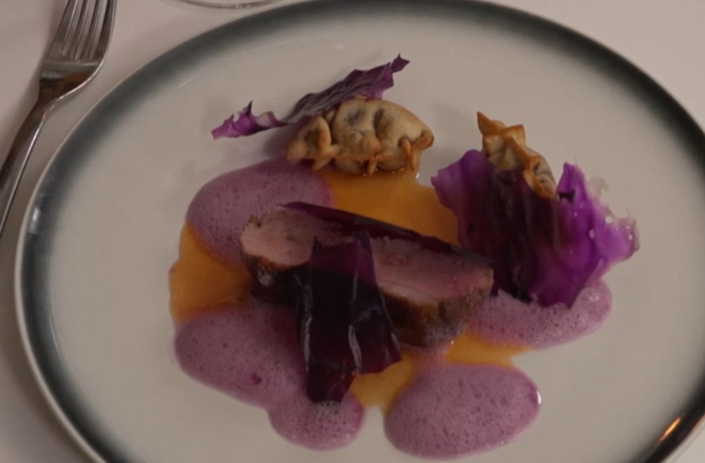 Hlavné jedlo: Kačka