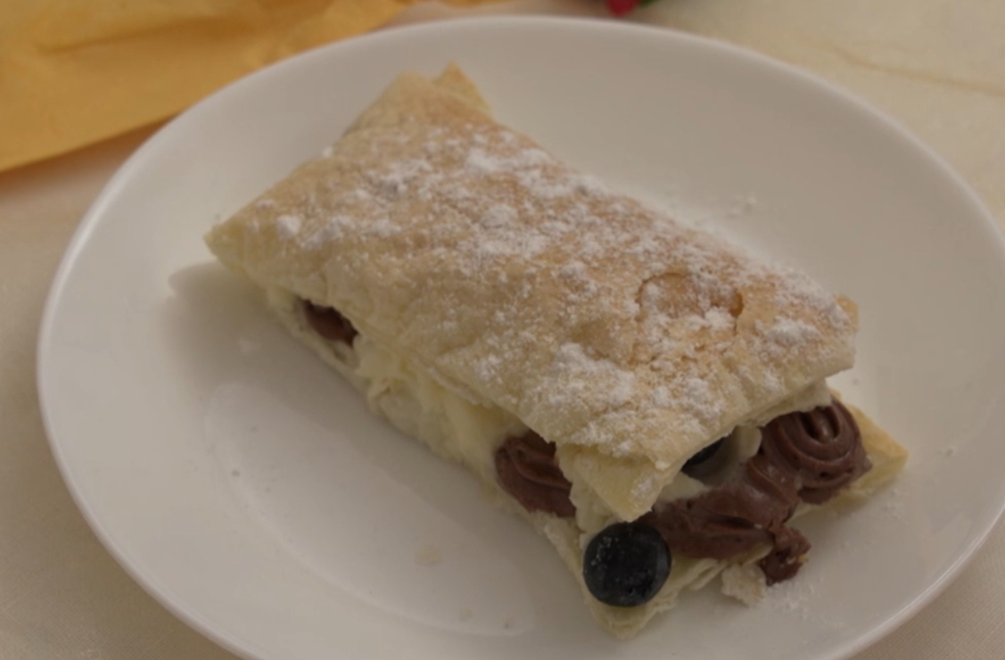 Dezert: Dvojvrstvový lístoček