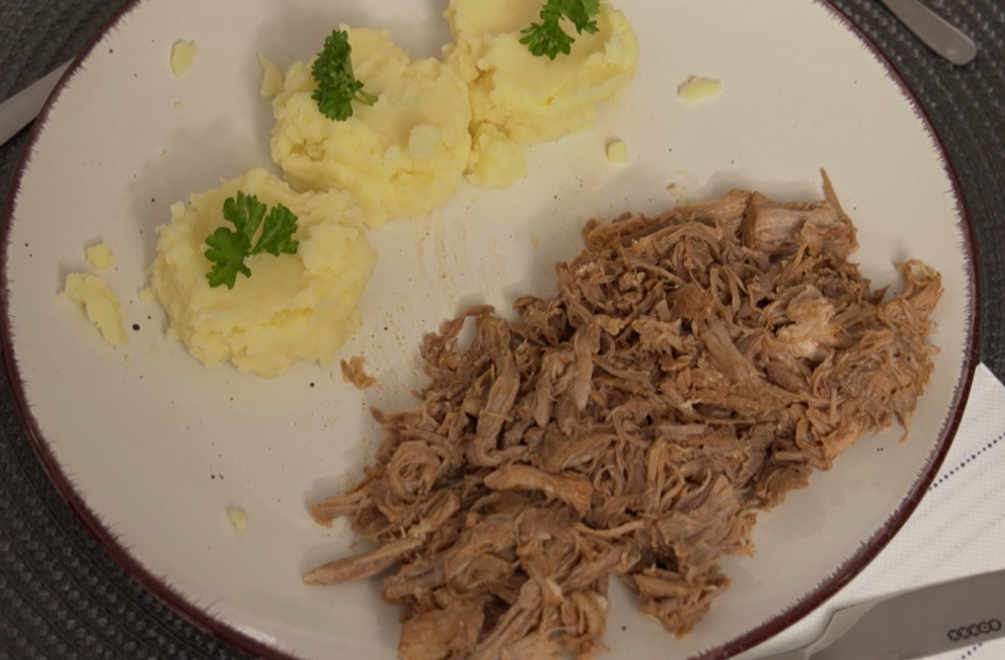 Hlavné jedlo: Na roztrhanie