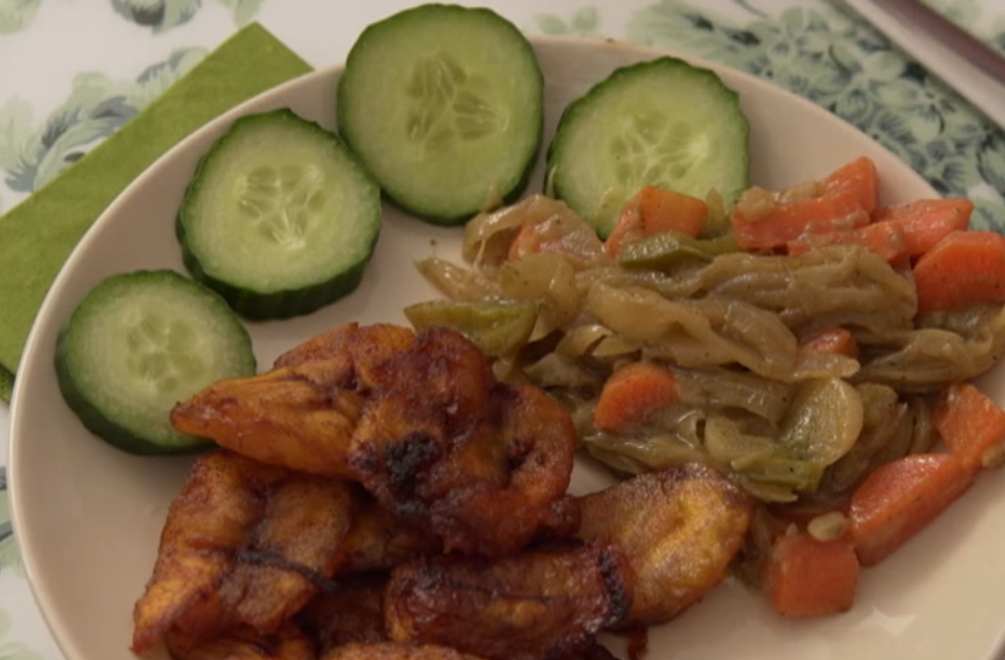 Predjedlo: Aloko so zeleninou