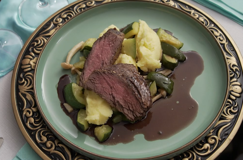 Hlavné jedlo: Pasák na masle