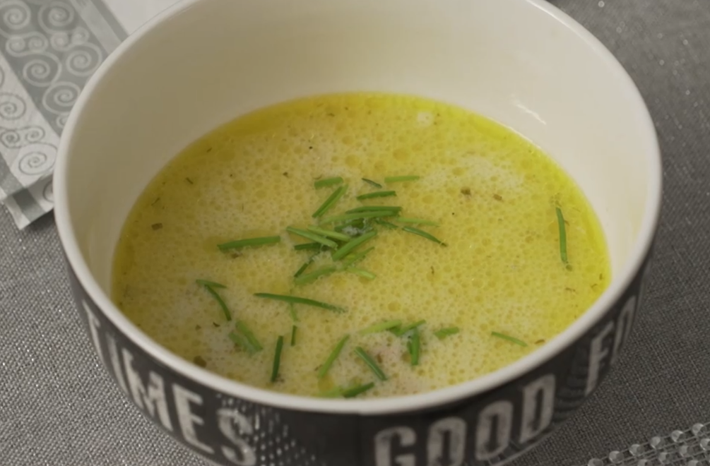 Polievka: Čierne na bielom