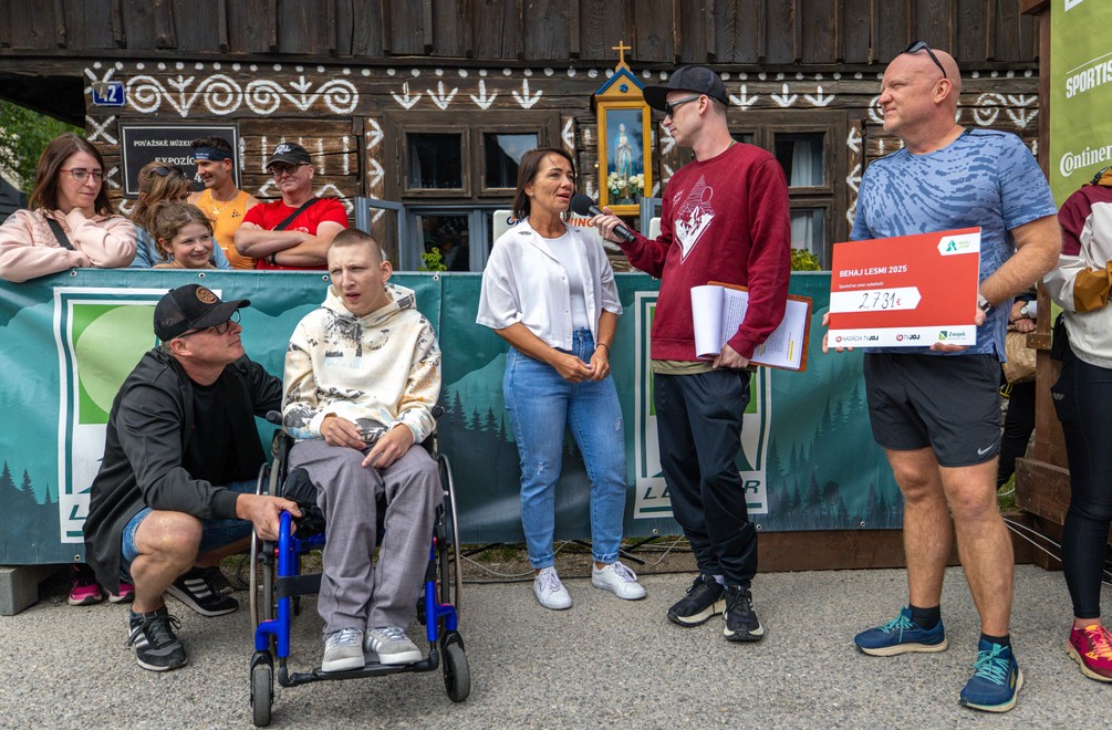 Najväčšie preteky v histórii Behaj lesmi: V Čičmanoch sme pre Martina vyzbierali 2731 €!