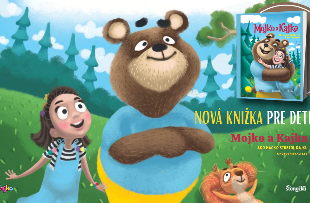 Nová kniha pre deti Mojko a Kajka z pera obľúbenej spisovateľky je tu!
