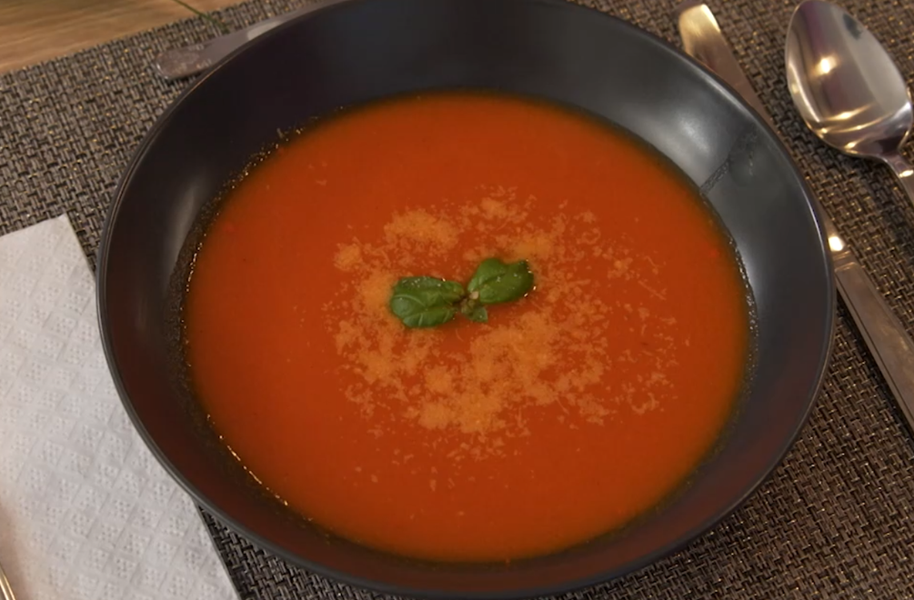 Polievka: Zhorená paradyčka z brudarne