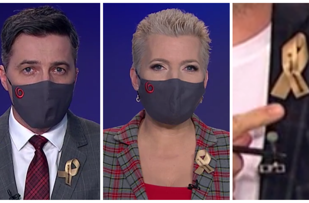 Pýtate sa na Facebooku: Prečo majú moderátori pripnuté zlaté stužky?