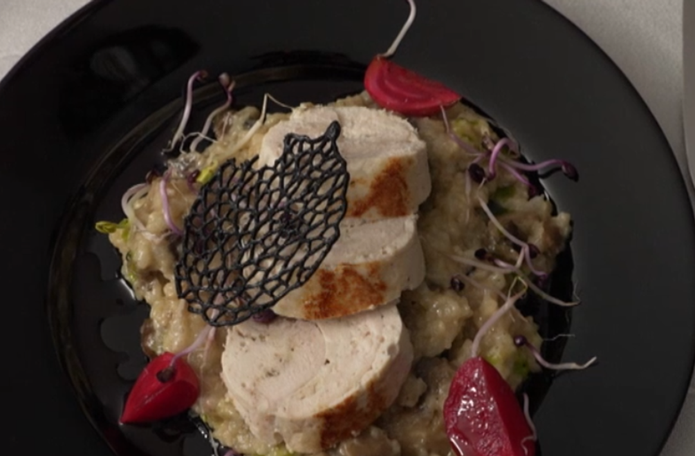 Hlavné jedlo: Zrolovaná pena