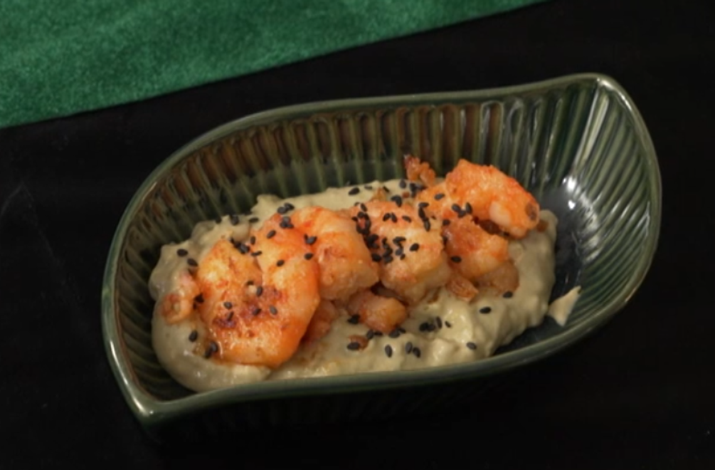 Predjedlo: Opucované v plameňoch