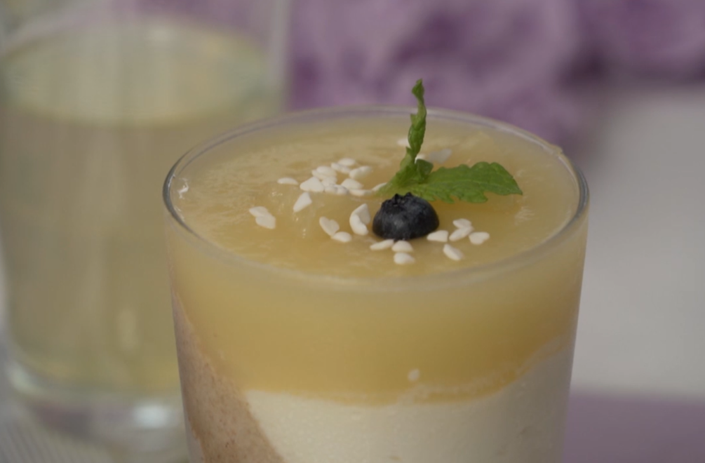 Dezert: Podzimný západ slnka