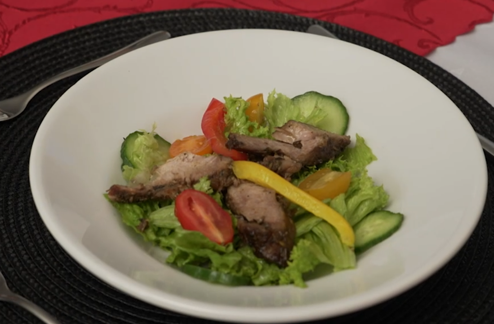 Predjedlo: Naspídované kura