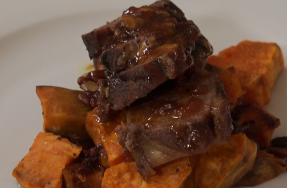 Hlavné jedlo: Zimný západ slnka