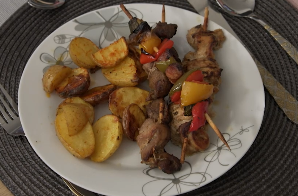 Hlavné jedlo:  Špajdlovice