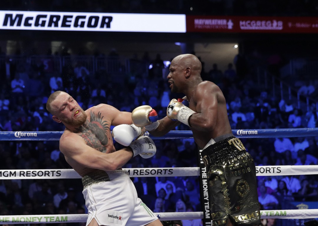 Boxerský zápas Conor McGregor a Floyd Mayweather