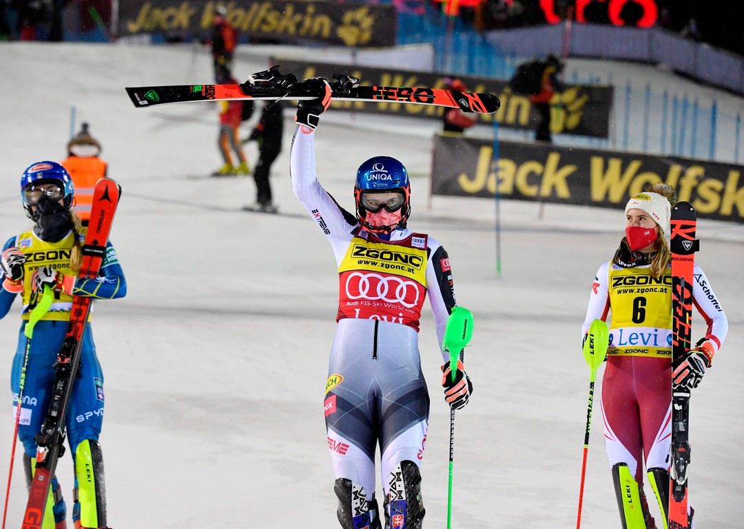 Finland_Alpine_Skiing_World_Cup_VLHOVA vitazka v Levi