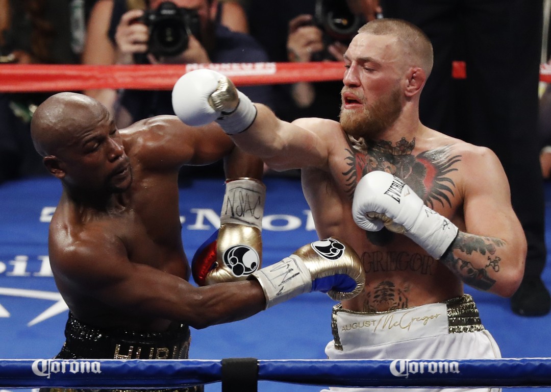 Boxerský zápas Conor McGregor a Floyd Mayweather