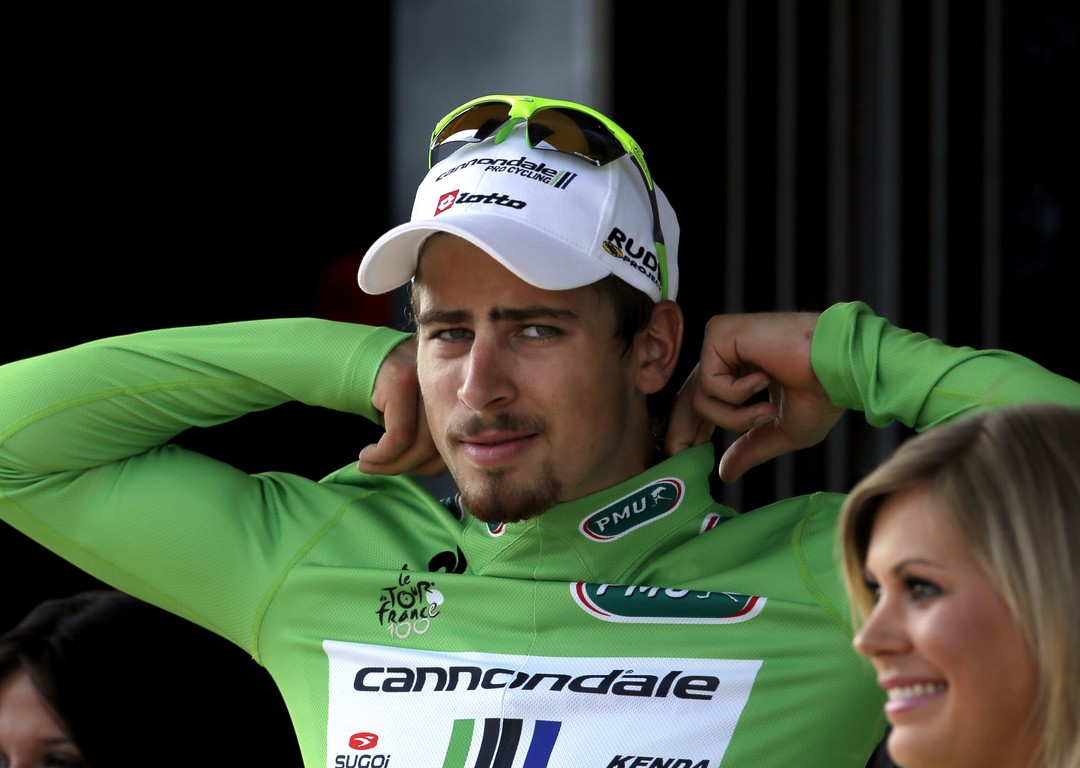 Peter Sagan zelený dres Tour de France