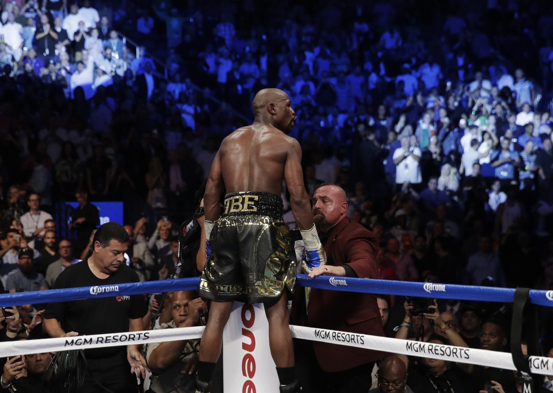 Boxerský zápas Conor McGregor a Floyd Mayweather