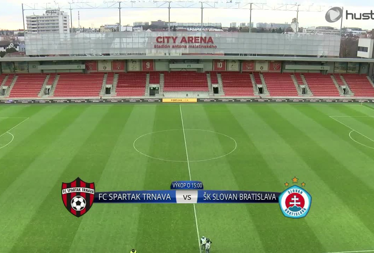 ZOSTRIH: FC Spartak Trnava - ŠK Slovan Bratislava 0:3, Slovan kráľom jesene