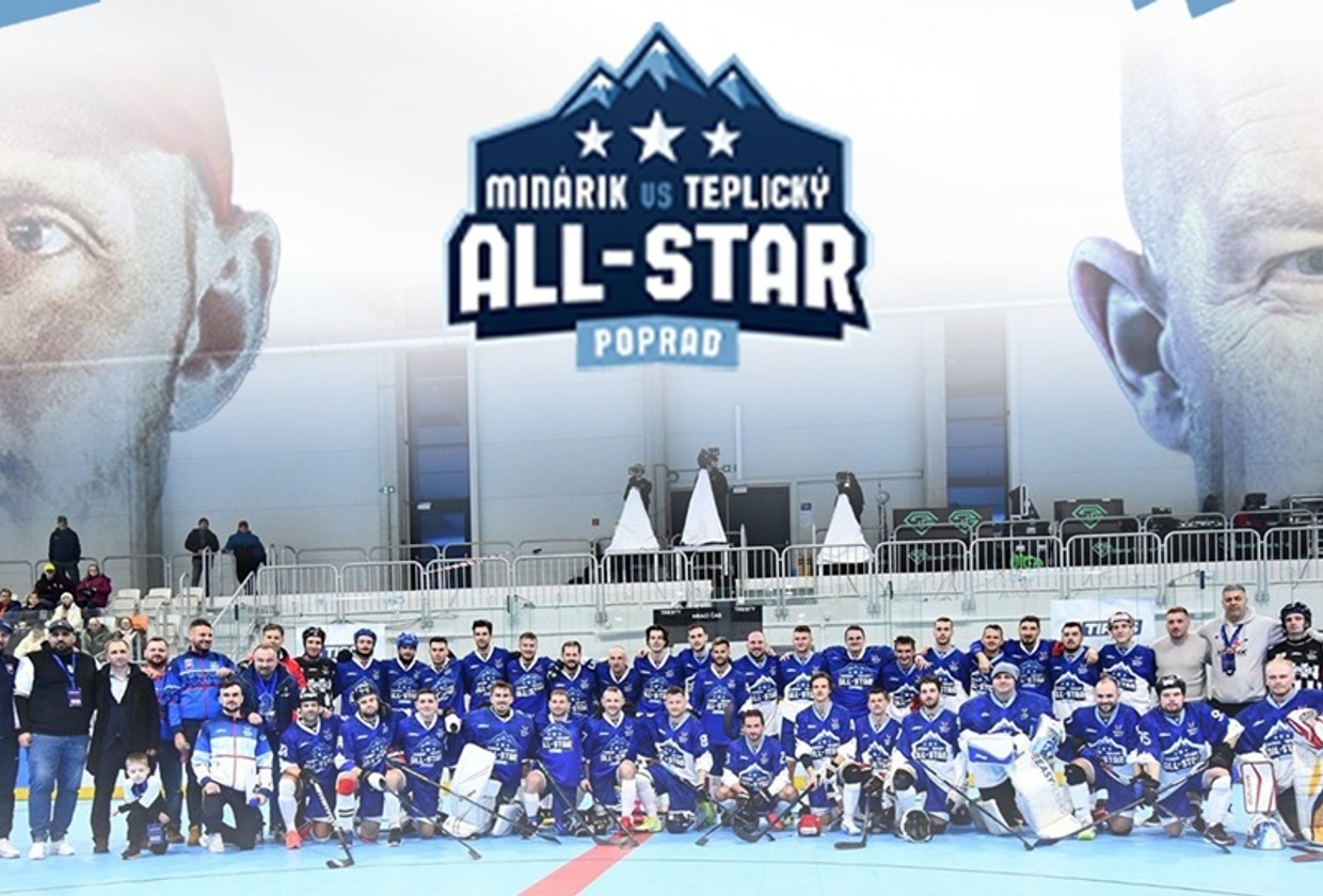 Hokejbalový all-star game bol 32-gólovou prestrelkou