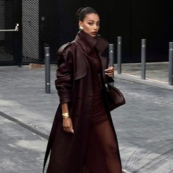 Nákupné maniačky - čokoládová hnedá farba