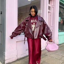 Nákupné maniačky - bordová