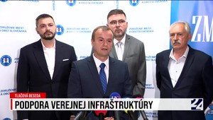 Tlačová beseda ZMOS o podpore verejnej infraštruktúry