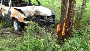 V krvi mal viac ako dve promile. Po náraze do stromu začalo jeho auto horieť