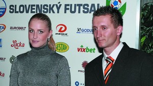 Peter Haľko top futsalistom 2008, Škamlová rozdávala bozky