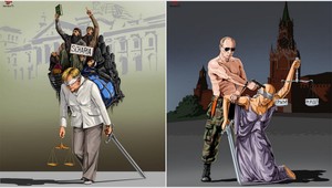 Satirické kresby ukazujú, ako vidia spravodlivosť jednotlivé krajiny