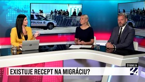Štúdio 24 s Denisou Sakovou a Jurajom Krúpom o migrácii
