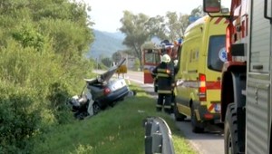 Nehoda na Kysuciach. Matúš (21) skončil po zrážke s kamiónom v priekope