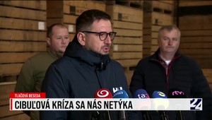 Tlačová beseda o tom, že Slovensko sa nemusí obávať celosvetového nedostatku cibule