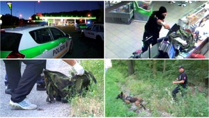 Prepadnutie benzínky. Zlodej ulúpené peniaze zahodil