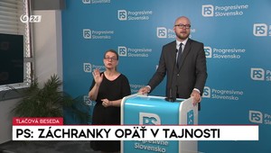 Tlačová beseda PS: Záchranky opäť v tajnosti