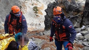 Záchranná akcia v horách: Muž padal štyridsať metrov z hrebeňa Tatier