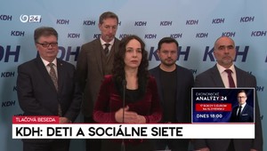 Tlačová beseda KDH: Deti a sociálne siete