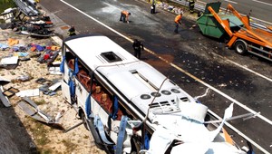 VIDEO: V Chorvátsku havaroval český autobus, osem ľudí zomrelo