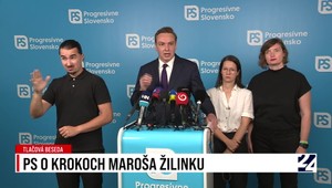 Tlačová beseda: PS o krokoch Maroša Žilinku