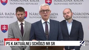 Tlačová beseda hnutia PS po rokovaní NR SR