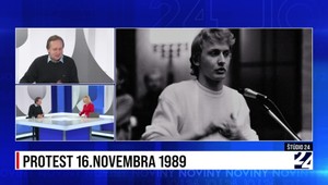 Štúdio 24 s organizátorom študentského pochodu 16. novembra 1989