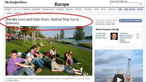 Čo o nás píšu za Atlantikom: Slováci sú rozporuplní