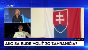 Štúdio 24: Ako sa bude voliť zo zahraničia?