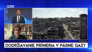 Štúdio 24: Dodržiavanie prímeria v Pásme Gazy
