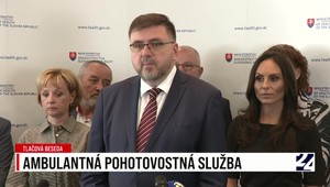 Tlačová beseda k ambulantnej pohotovostnej službe