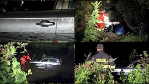 Šofér cúval a auto skončilo v Hrone