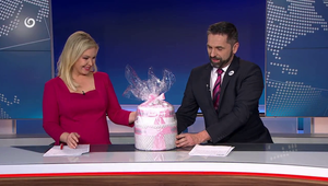 Lucia Barmošová odchádza na materskú: Veľké prekvapenie od kolegov v živom vysielaní!